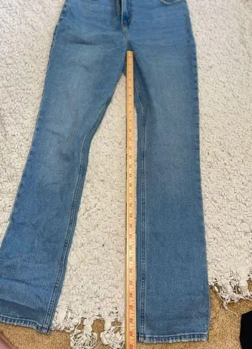 Abercrombie & Fitch Abercrombie '90s Slim Straight Ultra High Rise Jeans Criss Cross Curve Love 26