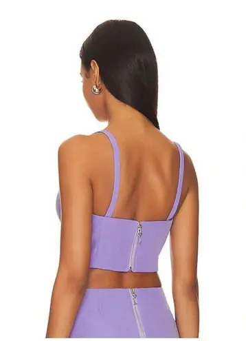 Retrofête Retrofete Matty Top Cropped Bustier in Dusty Lilac Purple Size XS? NWT