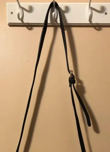 Stella & Dot Canvas Leather Clutch Crossbody Bag