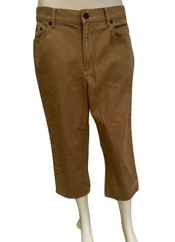 Ralph Lauren Vintage  Women’s Tan Capri Pants Size 10