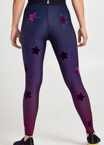 SoulCycle Bandier Velvet Star Ombré Leggings