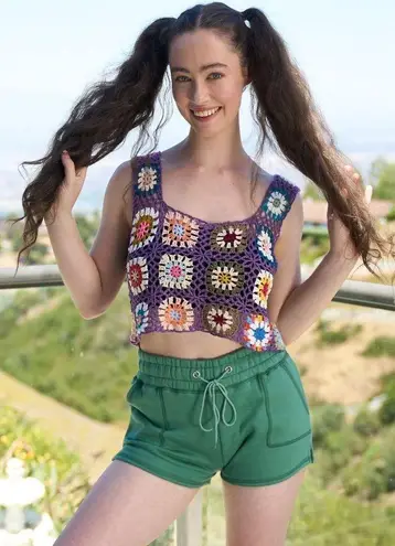 The Comfy And Ready Terry Shorts in Green