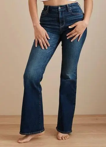 American Eagle AE Next Level Curvy Super High Waisted Flare Jean 10 X