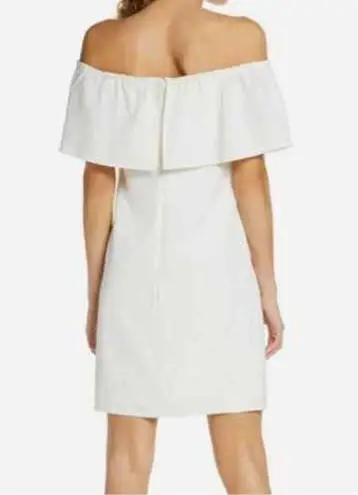 Charles Henry Off the Shoulder Dress white size xs