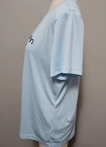 Tunaskin light blue echo performance short sleeve tee size xl