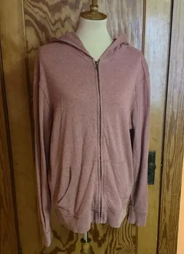 Fossil Salmon Pink Oversized Beachy Hoodie