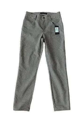 Tommy Hilfiger  Brown Plaid Patterned Pants Size 8 NEW