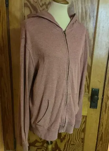 Fossil Salmon Pink Oversized Beachy Hoodie