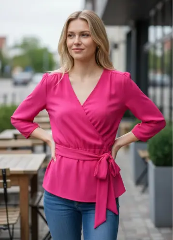 NWT Lauren Ralph Lauren Jersey Faux