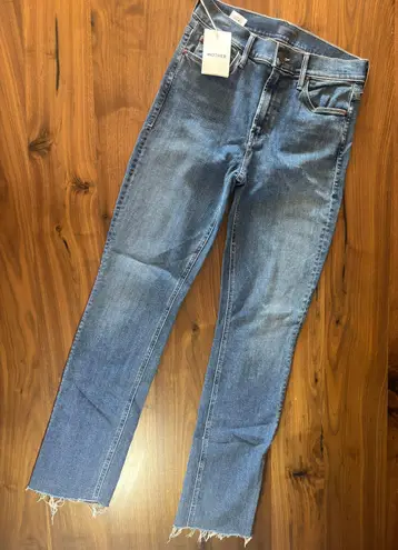 MOTHER Denim MOTHER | The Mid Rise Dazzler Ankle Fray | 27