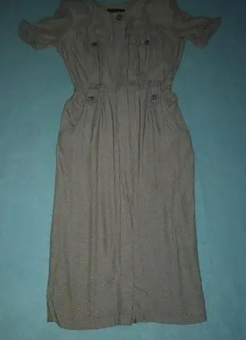 All that jazz checkered button up dress size 7/8