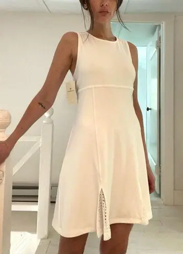 Tuckernuck Victoria Cane Mini Tennis Dress in White NWT Size M