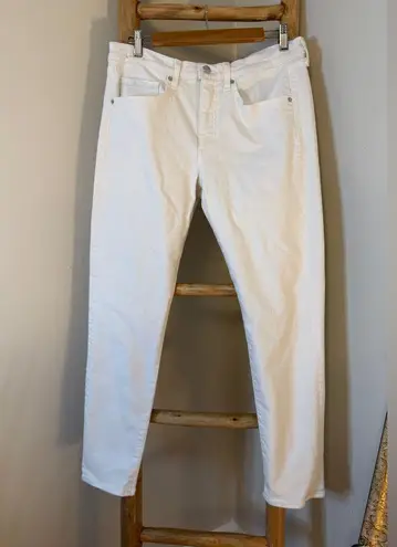 Veronica Beard Brooke Skinny White Jeans Size 32/14 PERFECT!!