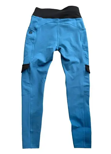 Pop Fit Clothing Pop Cargo Leggings in Blue Ridge, Size M Size M