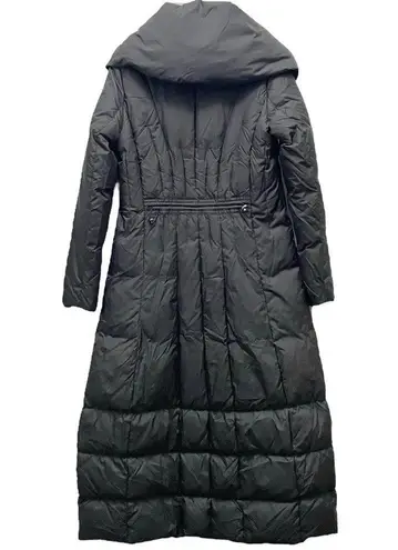 Cole Haan  Premium Down Coat Super Warm Long Black Winter Puffer Women’s Sz Small