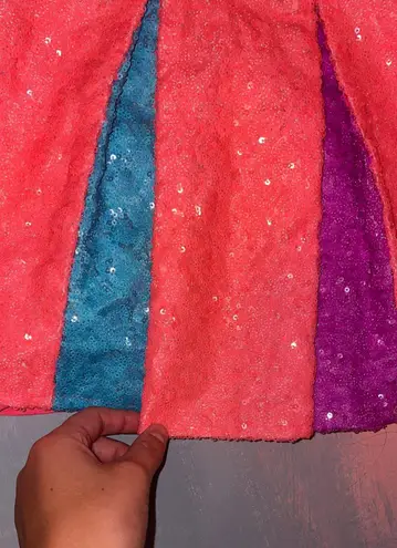 Queen Of Sparkles Pleaded Skirt!! Multiple Size XS