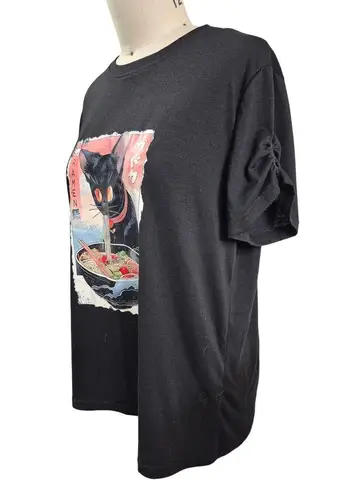 Unisex Black Novelty T