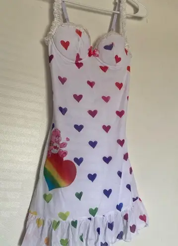 Dolls Kill Care Bears Mini Dress Sz XS