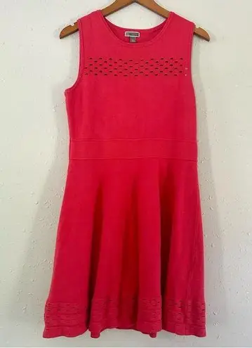 Chelsea28 Pink Coral Sleeveless Sweater Mini Dress Large Nordstrom
