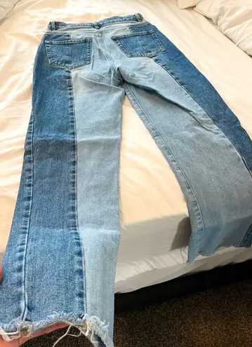 PacSun Two-Toned High-Rise Jeans