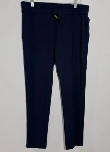 See By Chloe Navy Drawstring Sweatpants Track Pull On Size US 6