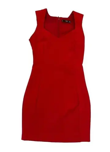 Mango MNG  Women Size XS Red Bodycon Mini Dress 1-411P