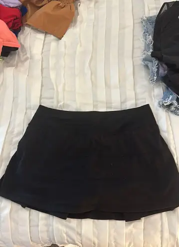 Lululemon Black Tennis Skirt