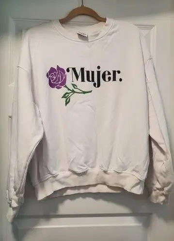 Bella Dona swestshirt.a25 White Size M