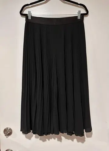 Bailey 44 Coop Culotte in Black Accordion Pleats Wide Leg Size 10 EUC Dressy