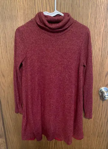 Lulus Turtle Neck Sweater Dress