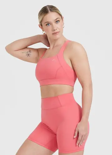 Oner Active Timeless Square Neck Bralette/Amplify Pink