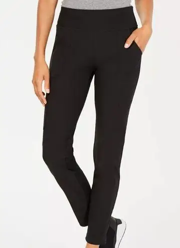 Ideology Stretchy Knit Cargo Leggings NEW Black XS