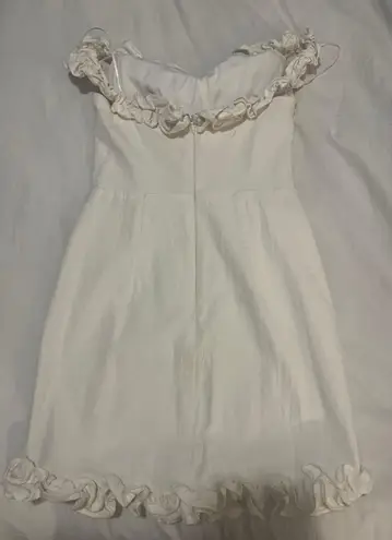 Boutique White Graduation Dress