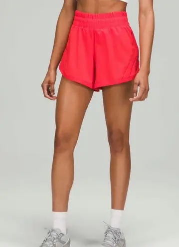 Lululemon Red Track That Shorts