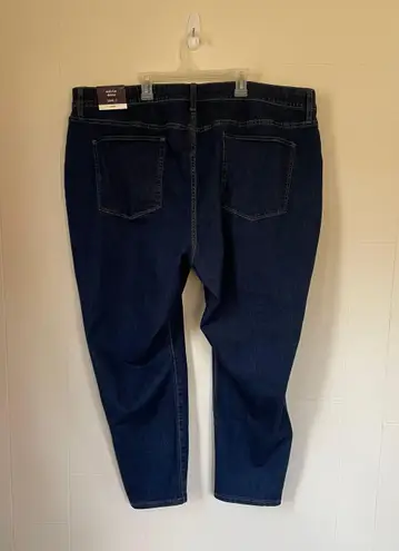 Ava & Viv NEW mid rise skinny dark wash denim jeans Comfort Women’s size 26W NWT