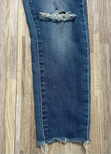 Just Black Women's Distressed Blue Skinny Jeans Size 25"