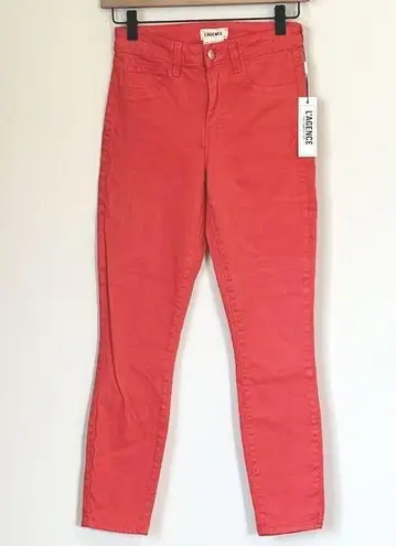 L'Agence NWT Margot High Rise Skinny Jean in Hibiscus - Size 25
