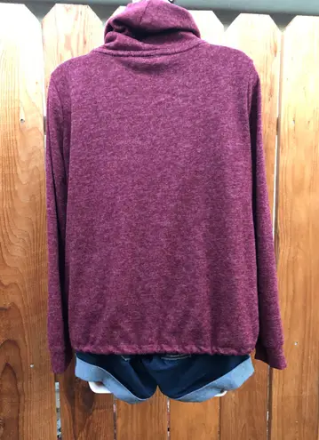 Loveappella Loveapella Evie Draw String Funnel Neck