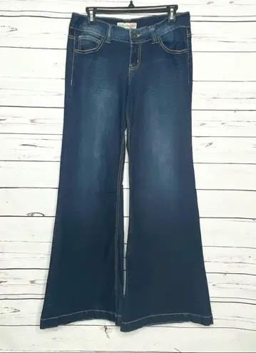 Paris Blues Vintage 90’s Y2K Wide Leg Flare Jeans Size 9