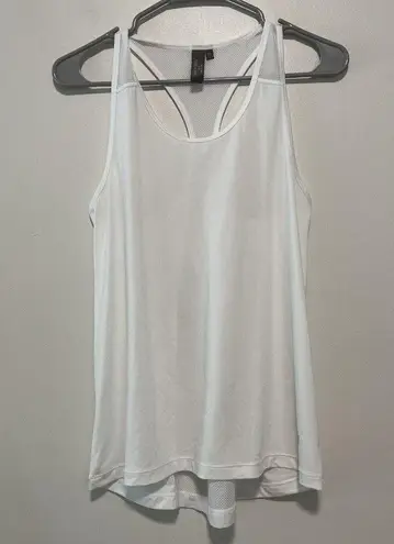 Sweaty Betty  Compound Performance Racerback Tank In White Size XS