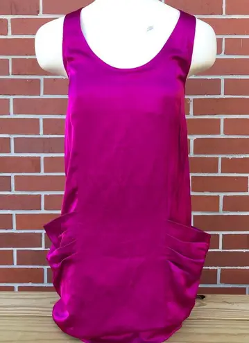 Reiss Amadee Fuchsia Tunic Top Dress US 0 UK 4