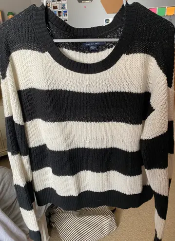 American Eagle Striped Knit Sweater