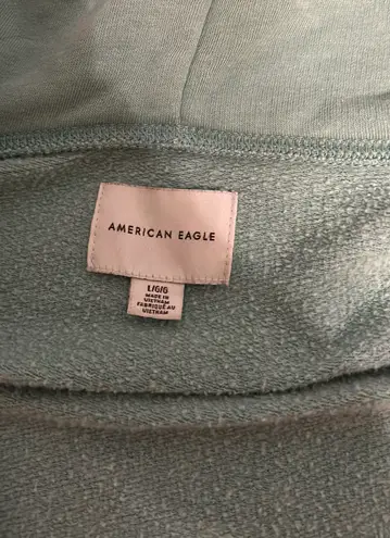 American Eagle Cropped Zip Up