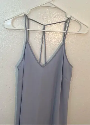 Lush Clothing Lush Sleeveless V-Neck Shift Dress Light Blue