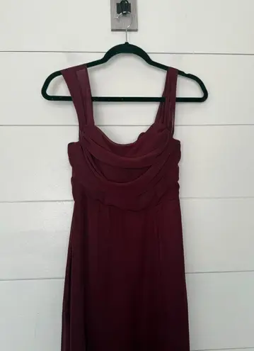 Birdy Grey Women’s XS Maroon Cabernet Grecian Dress