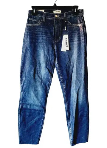 L'Agence El Matador French Slim Fit Fremont Gold Glitter Coated Jean Size 26 NEW