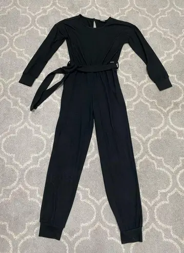 Lascana Cozy Knit Jumpsuit Black Size 2