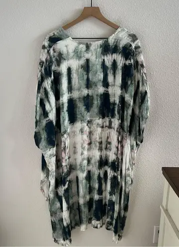 Haute Hippie Tribe 'Ariel' Woven Hi-Low Cardigan Boho Artsy XS