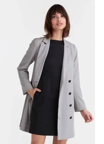 VETTA Capsule The Blazer Long Sleeve Convertible Jacket Vest Dress XS Gray