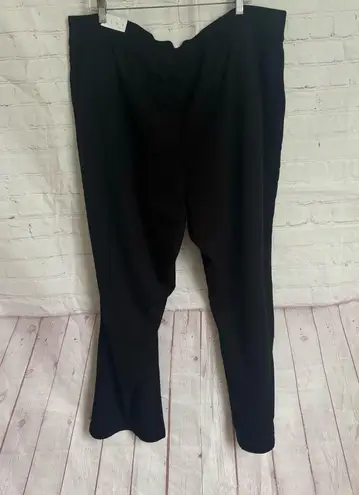 Lane Bryant New  LIVI black straight leg sweatpants Size 22/24